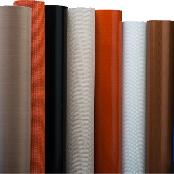 Sil-Mesh Material of Silicone coated mesh Pad Dish