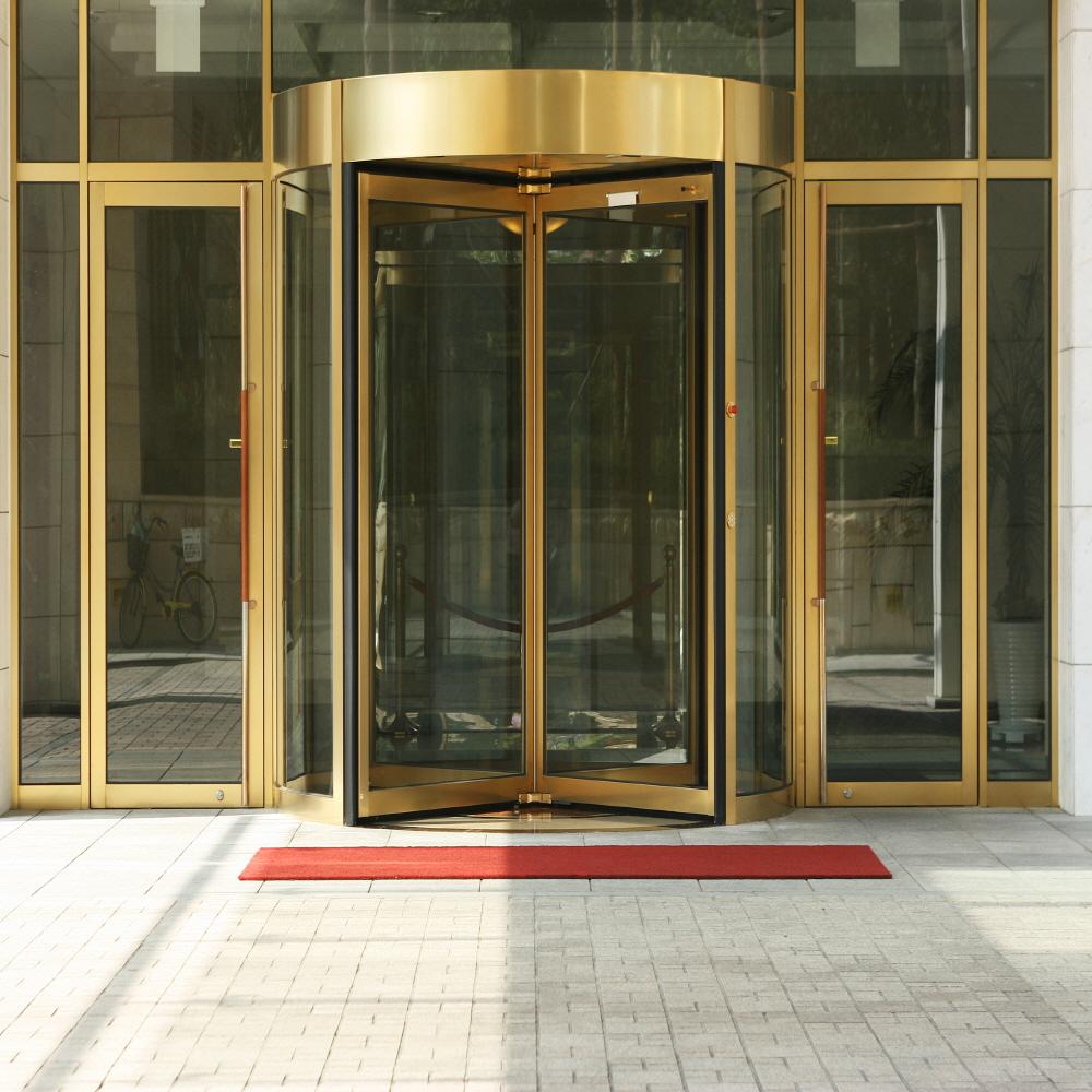 Automatic/Manual Revolving Door