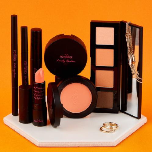 Roroko make up box coral wondergirl | make up, lovely girl, cute and beauty, coral makeup, wondergirl, Roroko