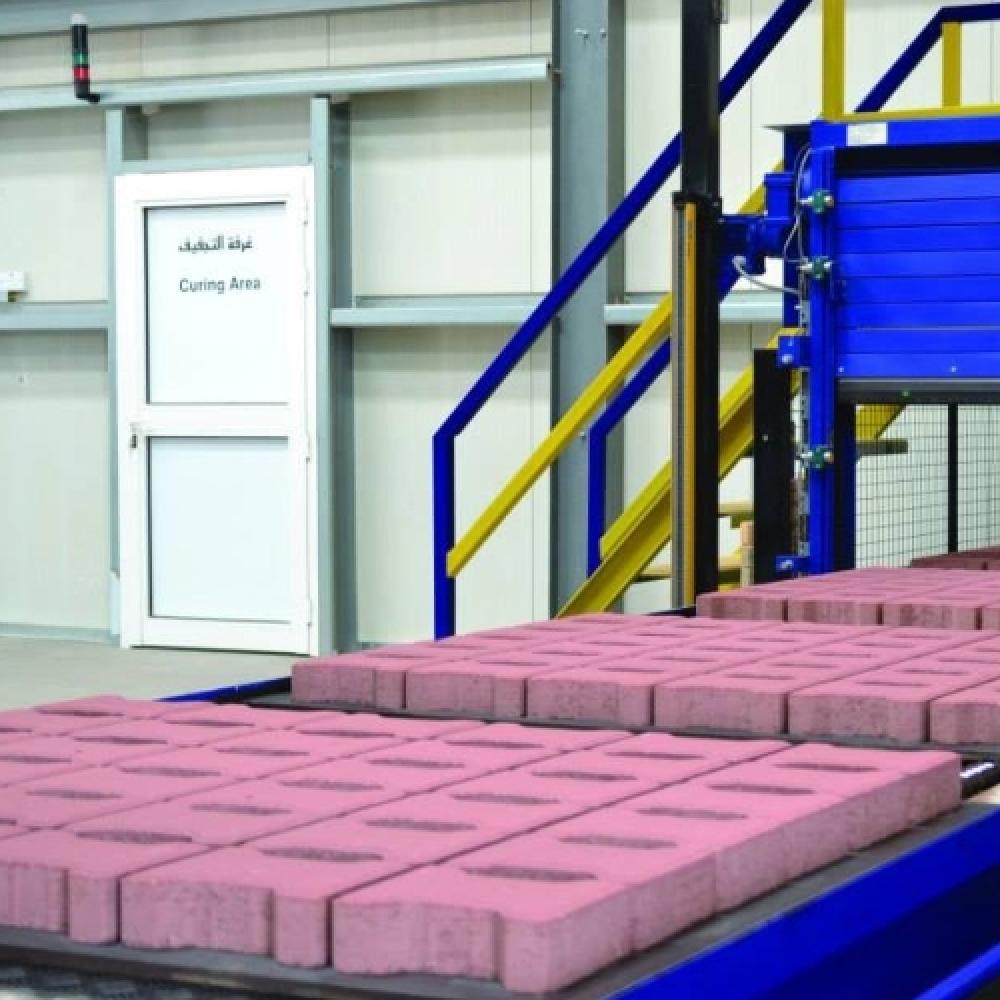 Steel pallet for block making machine
