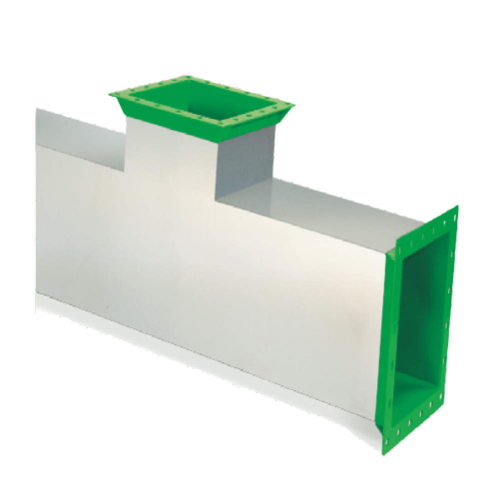 CPT/ETFE Chemical, Heat, Fire Resistant Coated Duct Pipe & Fittings, Lining FM Approval Korea Produc