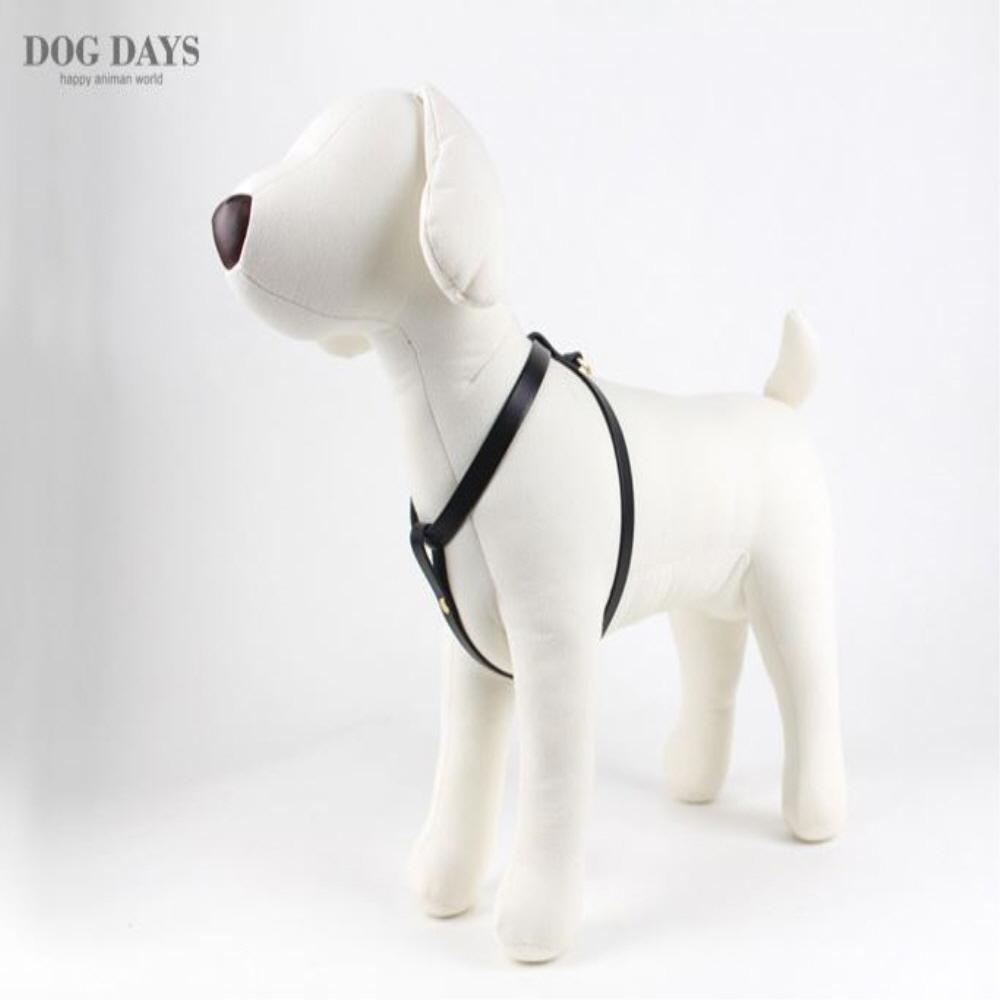 Premium leather harness I type (Black)