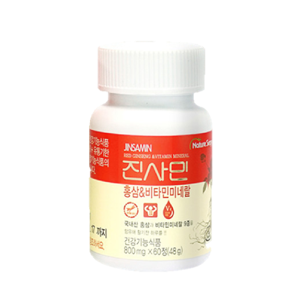 Ginsamin Red Ginseng, Natural Vitamin