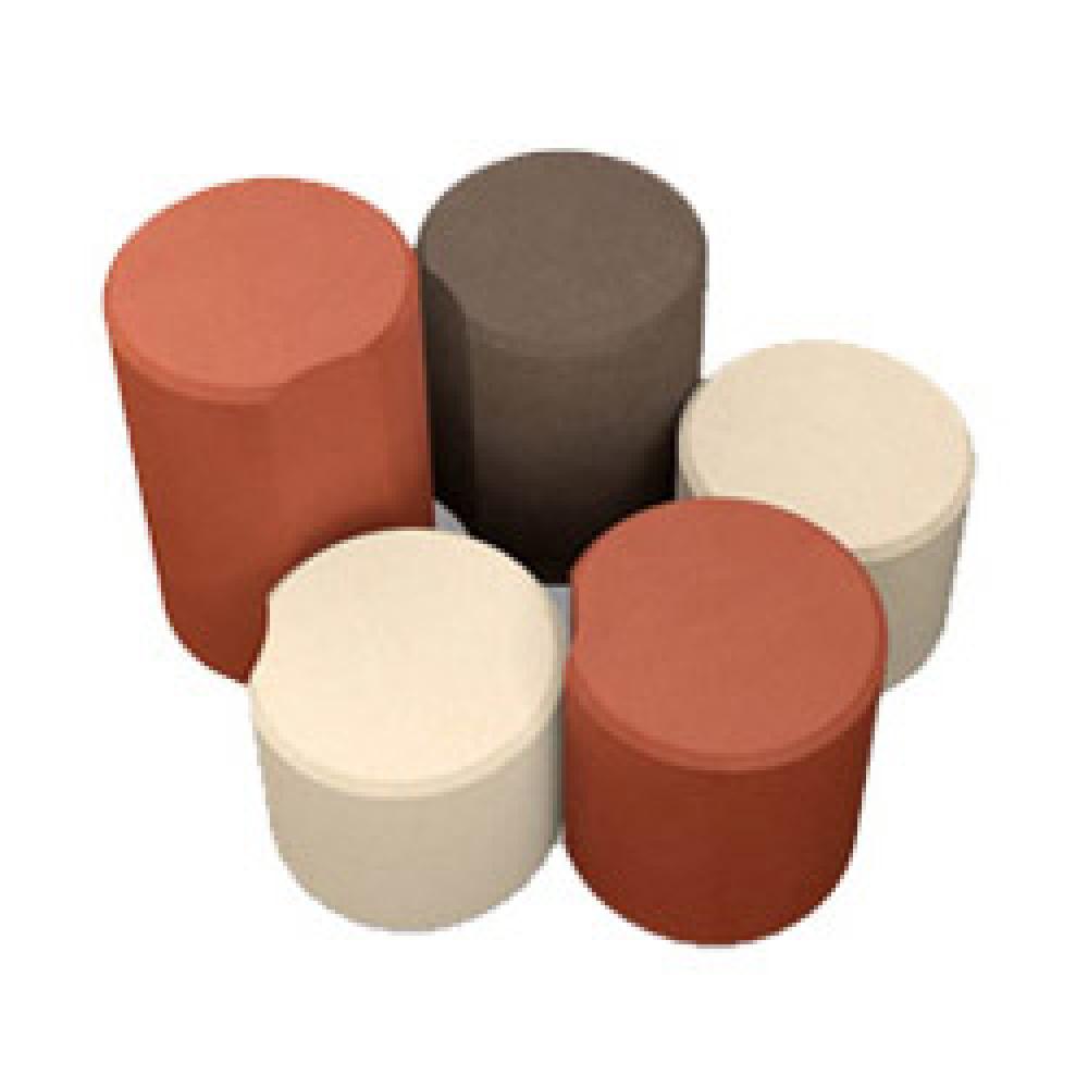 Cylindrical boundary bricks