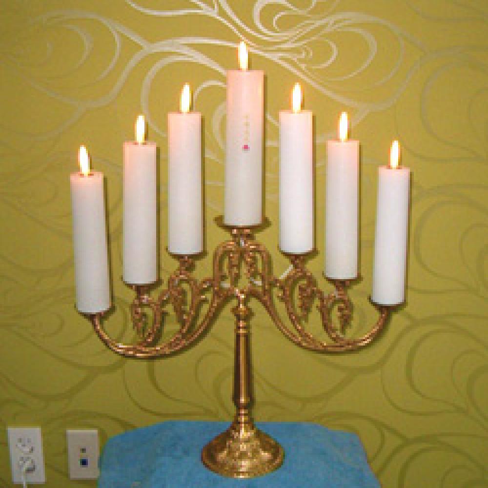 electric candle stand