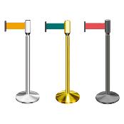 Kwang Shin Industrial safe and firm Crowd control barrier KSTB-SRT made of aluminum, stainless steel