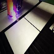 Steel pallet for concrete products