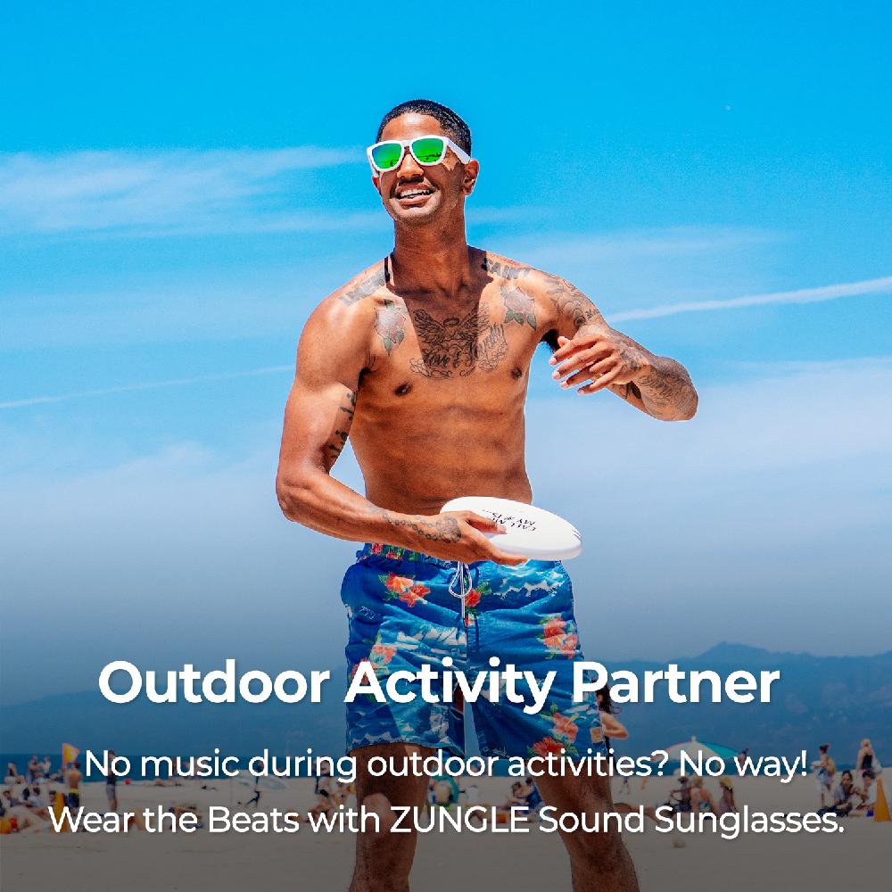 ZUNGLE Viper : Sunglasses with Bone Conduction Speakers