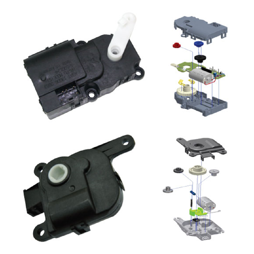 MOTOR ACTUATOR to control DAMPER of HVAC