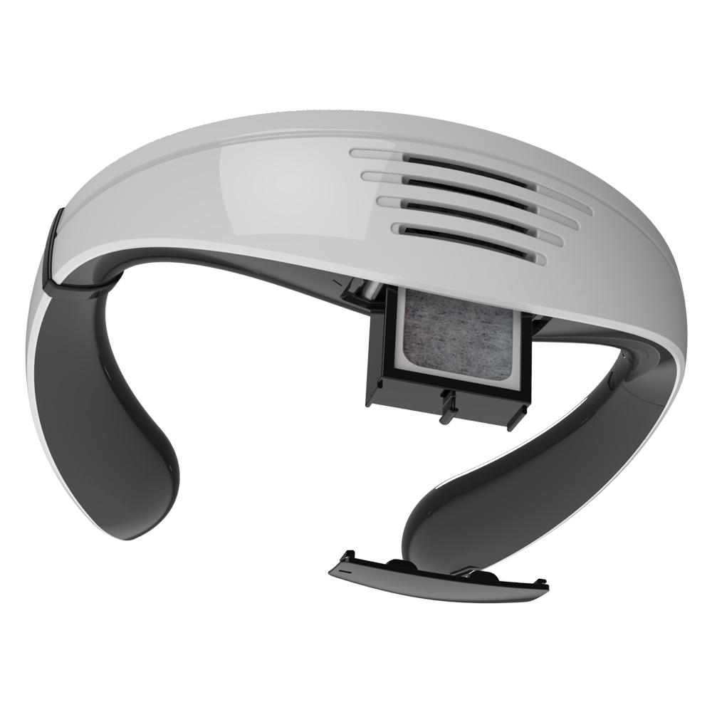 EOS Convenient Wearable Type Portable Air Purifier ( Black & Orange )