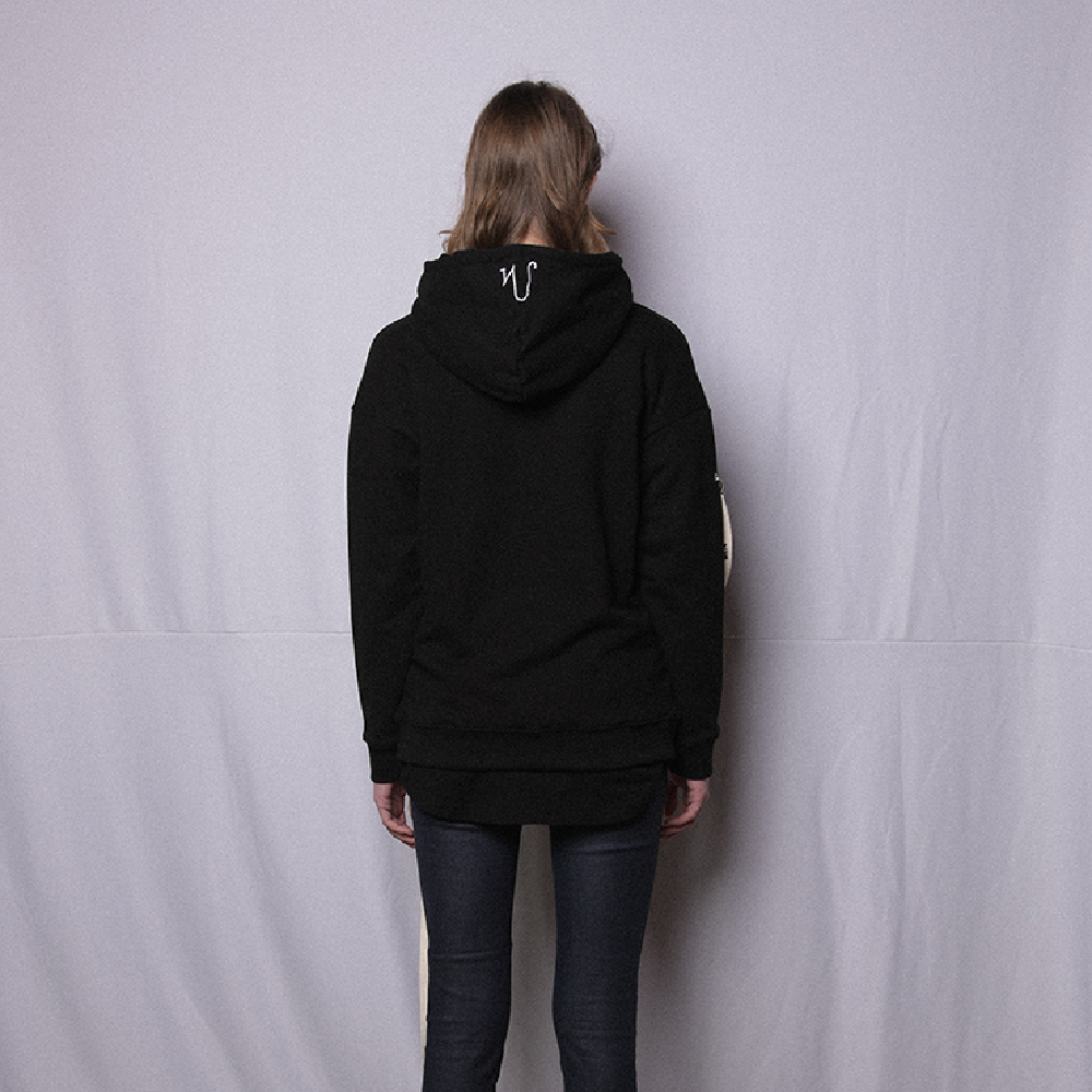 GOTHICQUE’s France Patchwork Hoodie