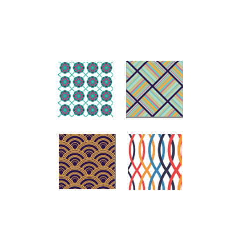 Korean Style Decorative Tile Stickers Set