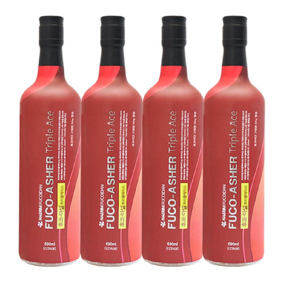 Haerim Fucoidan Fuco-Asher Triple Ace Aronia Concentrate Fucoxanthin Curcumin Best Quality Wando Sea