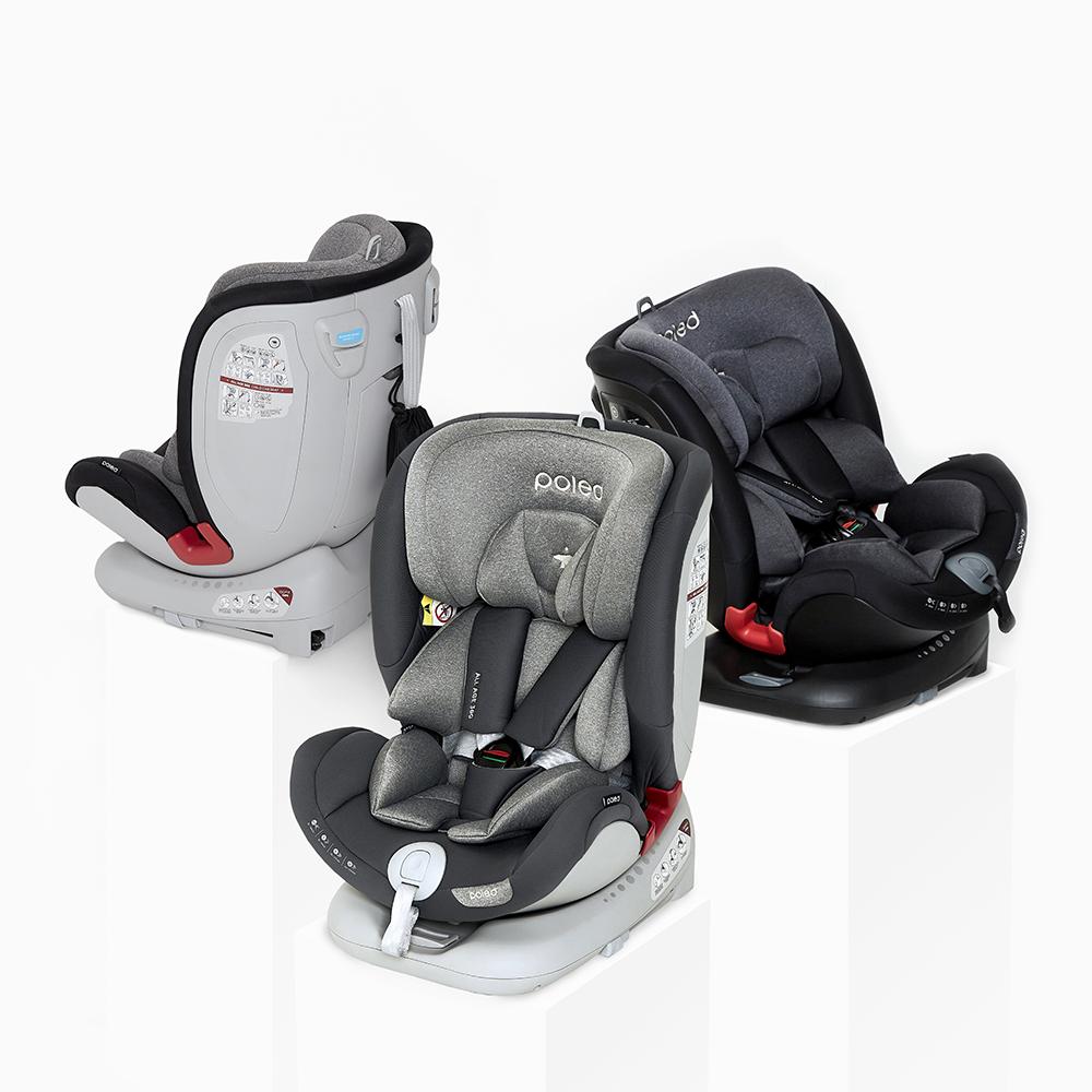 POLED ALL AGE360  GROUP Carseat - for Birth up to 12 Years (Birth -36kg)