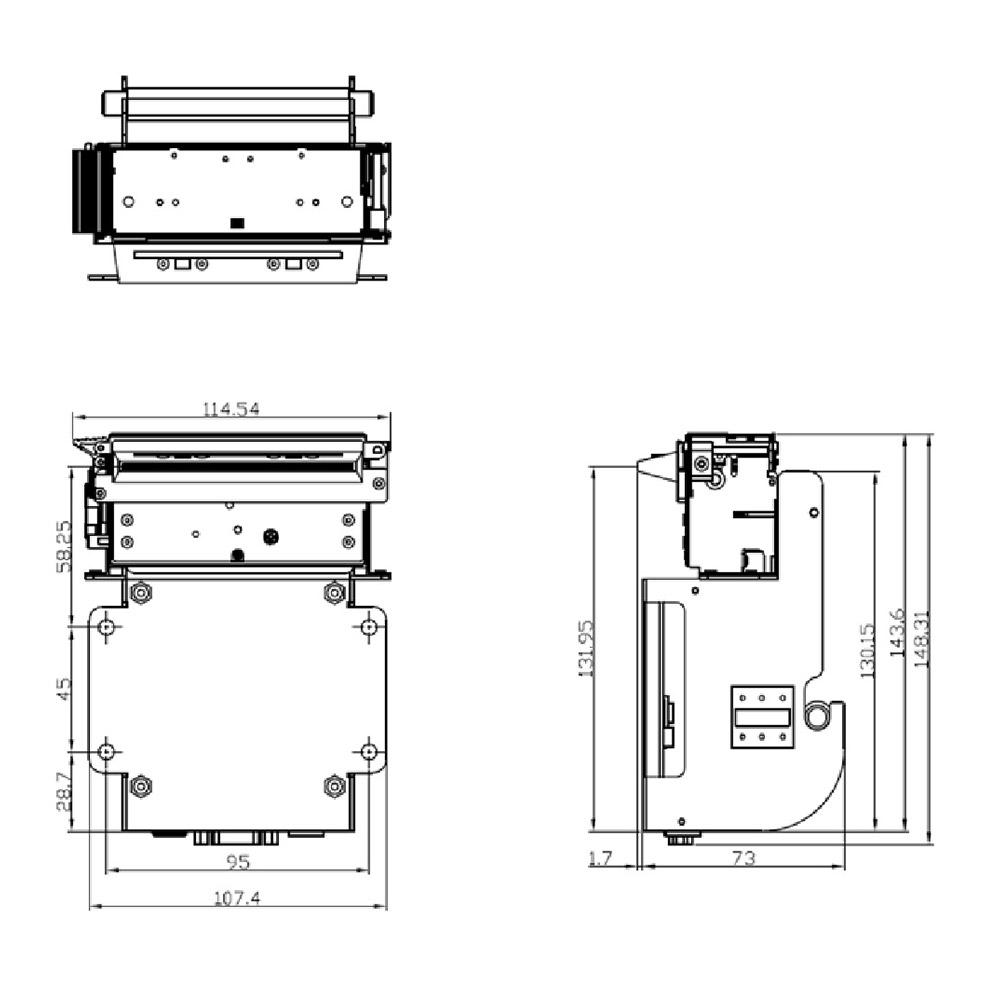 Kiosk printer Moudle