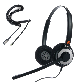 full image IPD IPH-165 Professional Binaural Noise cancelling Call center/Office Headset with U10 bottom cable