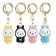 detail image1 DESIGN PANTRY SONGSONGe Key Ring Keychain Key Accessory Korean Cute Character Figure pink