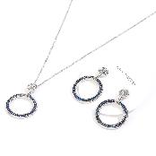 SWAROVSKI Crystal Rockpatch Bangle, Necklace, Earring