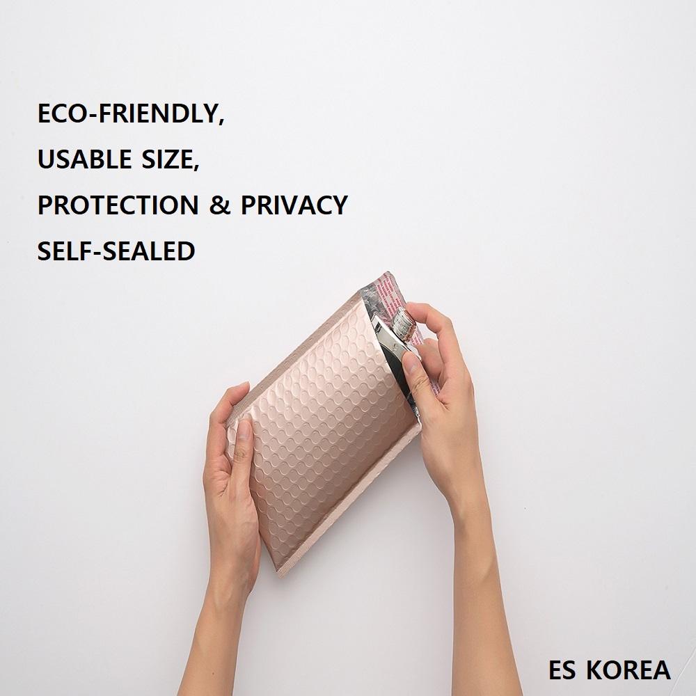 Bubble padded emailer rose gold 6x10 with convenient, economic, safe with lightness for business