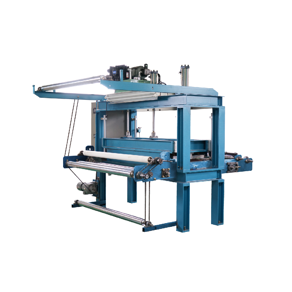 Korean Roller Embossing Machine Manufacturer, Press Embossing Machine (Air Pressure Type)