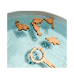detail image4 Korean Wooden Bath Toy Manufacturer, HINOKI WOODEN BATH TOYS - DINOSAUR SET