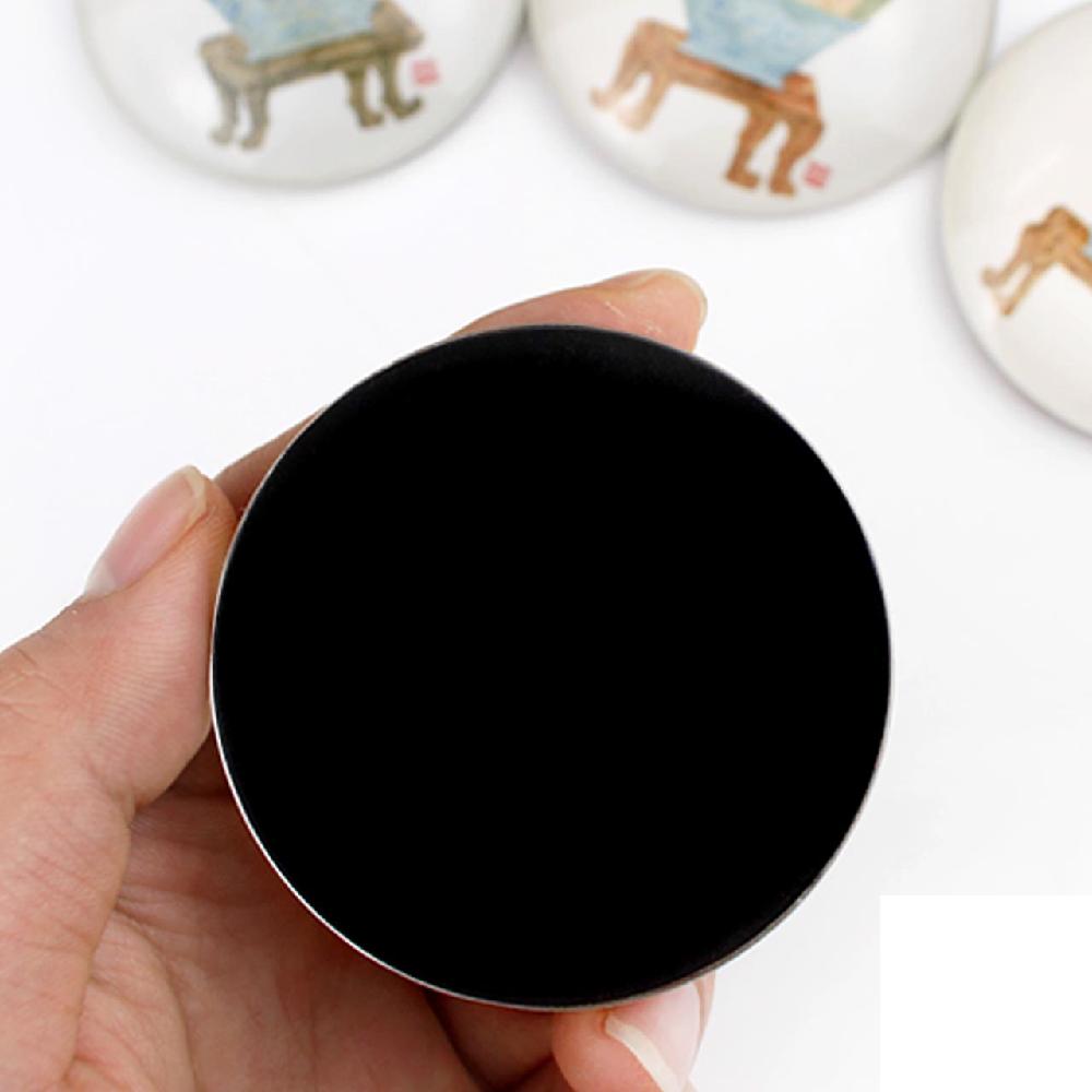 Korean Folk Art Crystal Magnet paperweight for refrigerator, whiteboard, home, office, gift