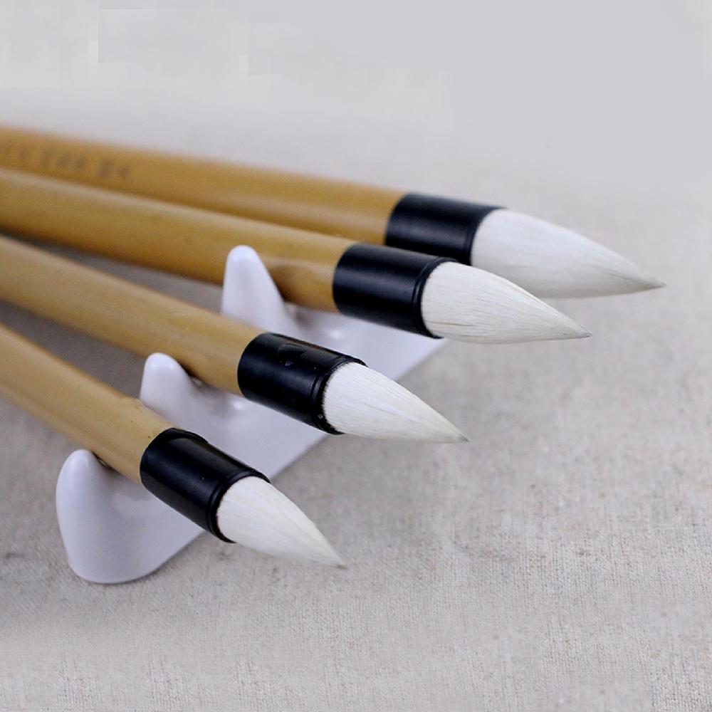 Korean Folk Art Quality Natural Wool Barim Shading Brush for Asian folk art, calligraphy, watercolor