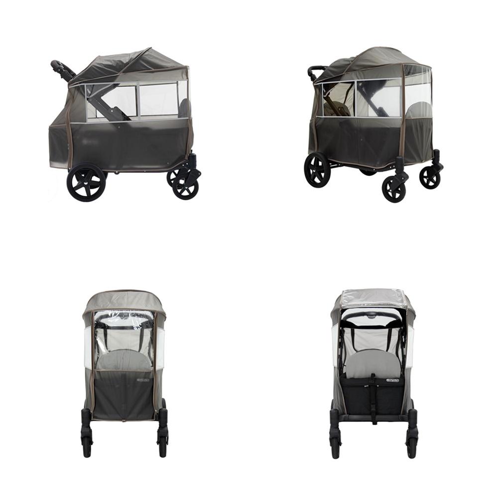 Pronto Stroller Rain Cover Waterproof baby Windshield Cart Customized for Pronto