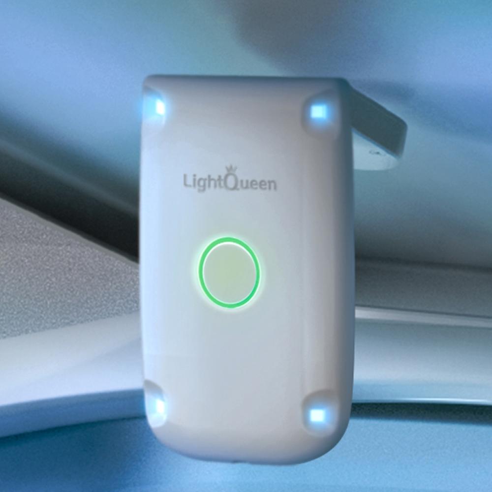 Rotational UVC Plasma Toilet Seat Sterilizer Light Queen