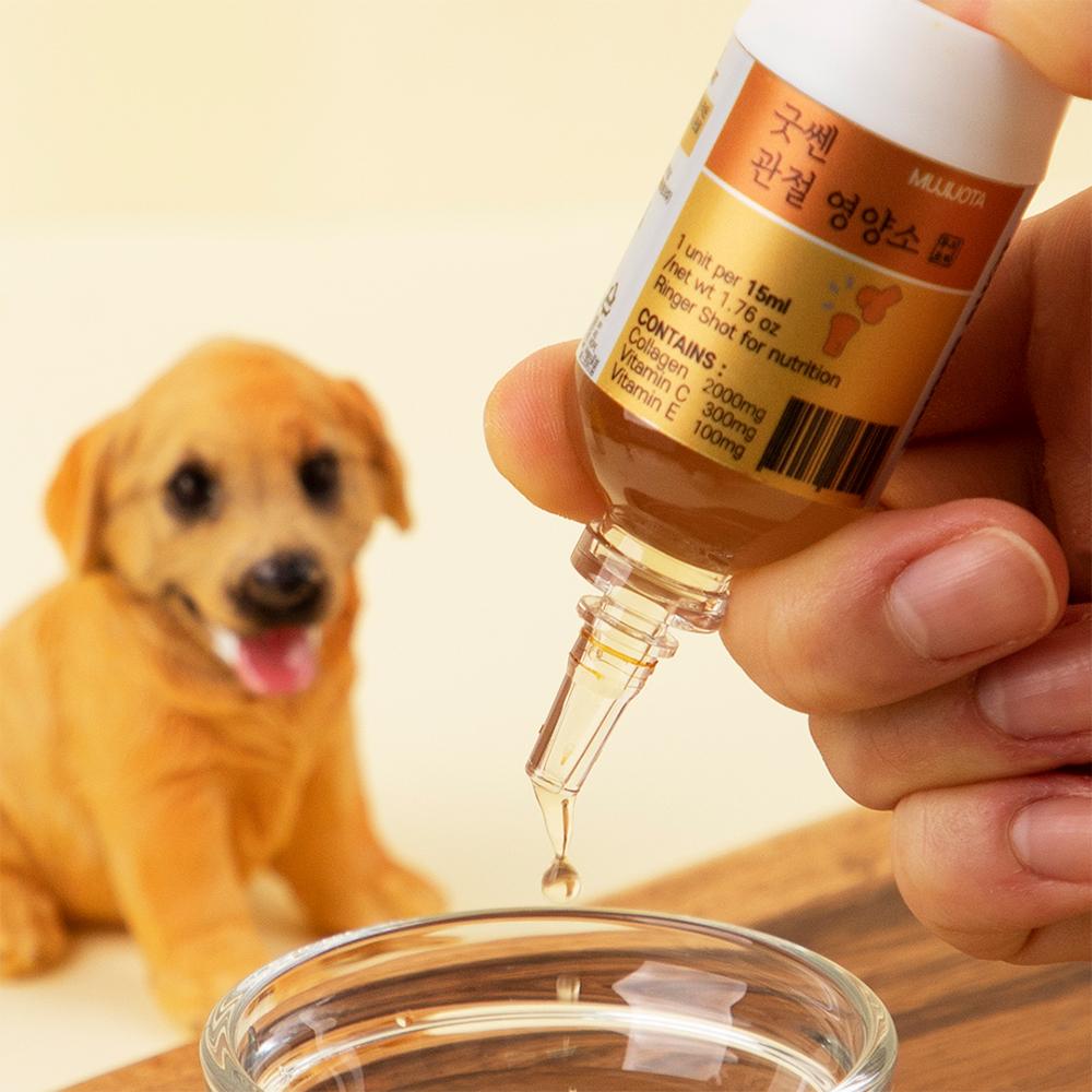 Mujijota Joint Support 1.76 oz Pet Joint Supplement Nutrition 100% Collagen