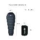 detail image3 Mount Outdoor Winter Sleeping Bag Polaris1500 (Goose Down) | Camping, Tracking, Fishing