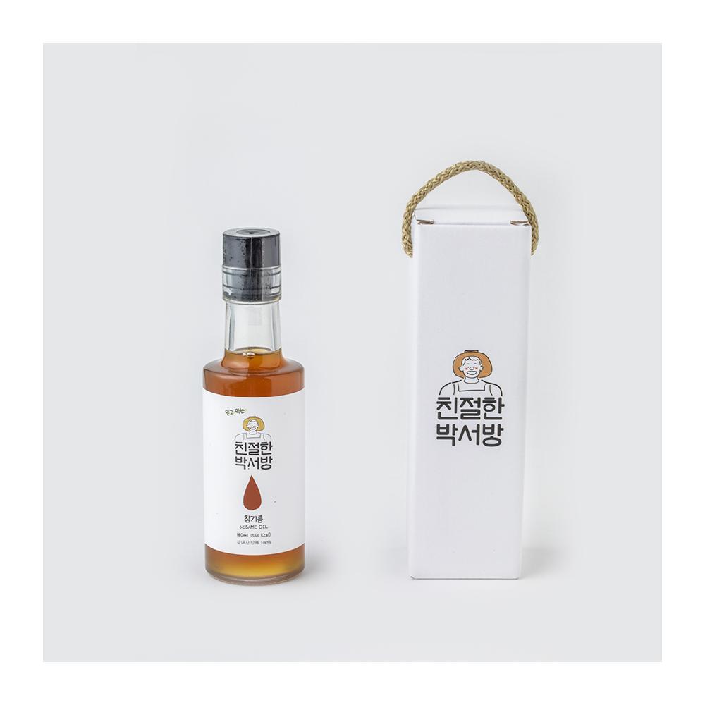 [Young Farmer's] 100% Korean Sesame Oil Made by Young Farmer's