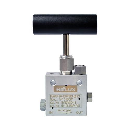 High Preesure Needle Valve - 20000psi - Straight Type - 1/4 inch