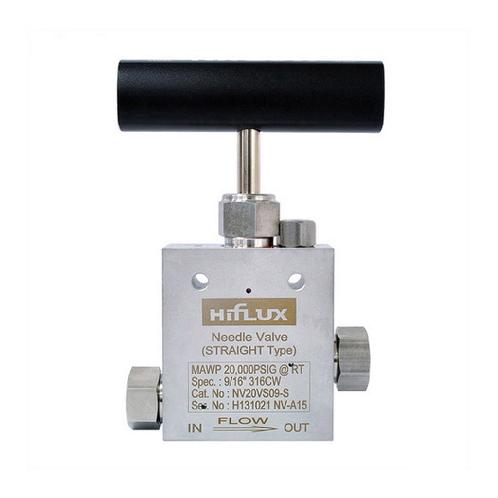 High Preesure Needle Valve - 20000psi - Straight Type - 9/16 inch