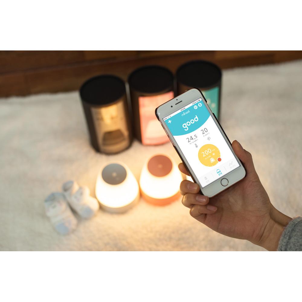 [MINAEL] Humidity & Temperature Monitor / IoT-Sensor Smart Touch Lamp / Korea