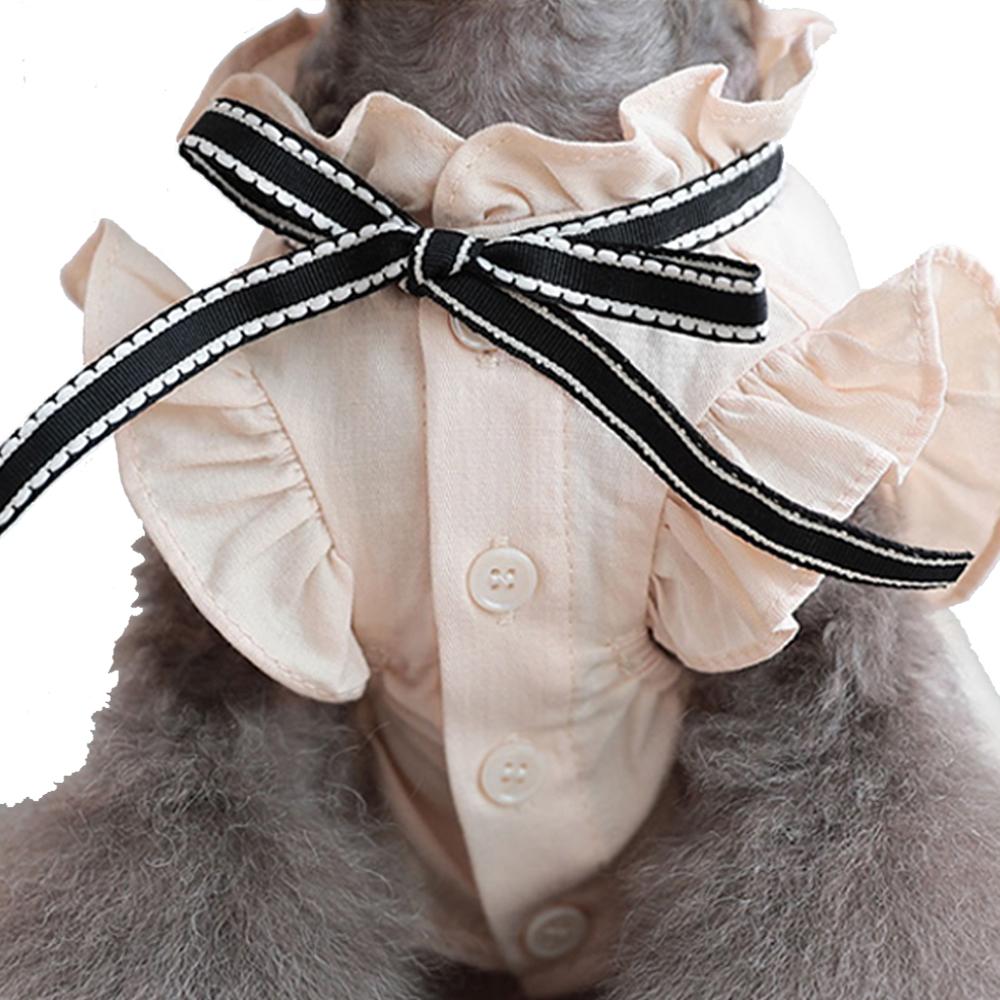 Tint Frill blouses (Apricot / M size)