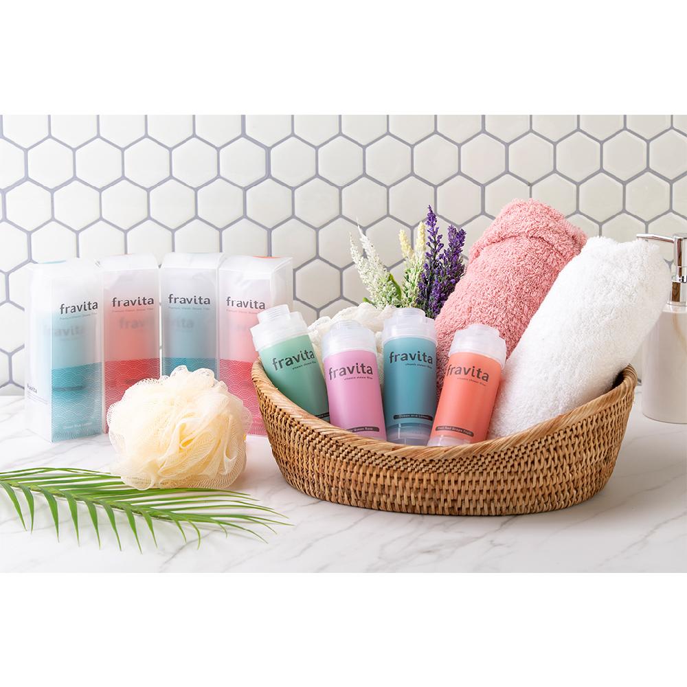 Fravita Vitamin Aroma Shower Filter #Genty Iris Musk