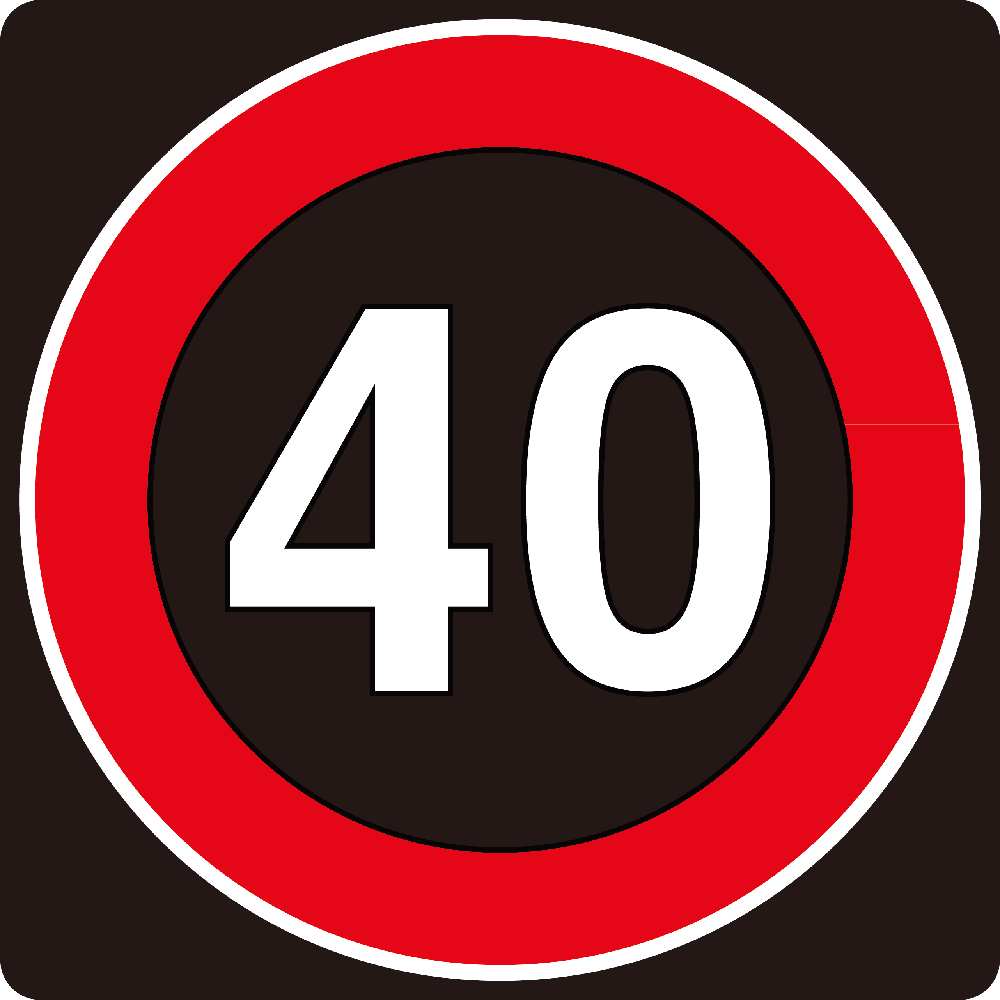 Illuminant Road Traffic Sign Board - 40