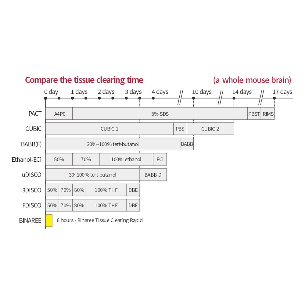 Binaree Tissue Clearing Rapid Mounting Solution