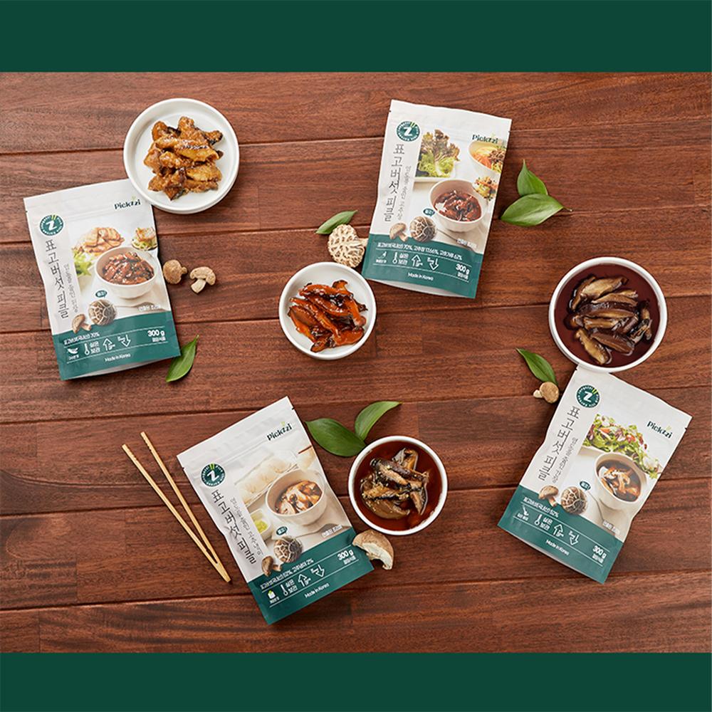 Pickzzi mushroom pickle Gochujang 300g