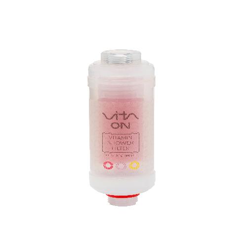 Vitamin Shower Filter Red