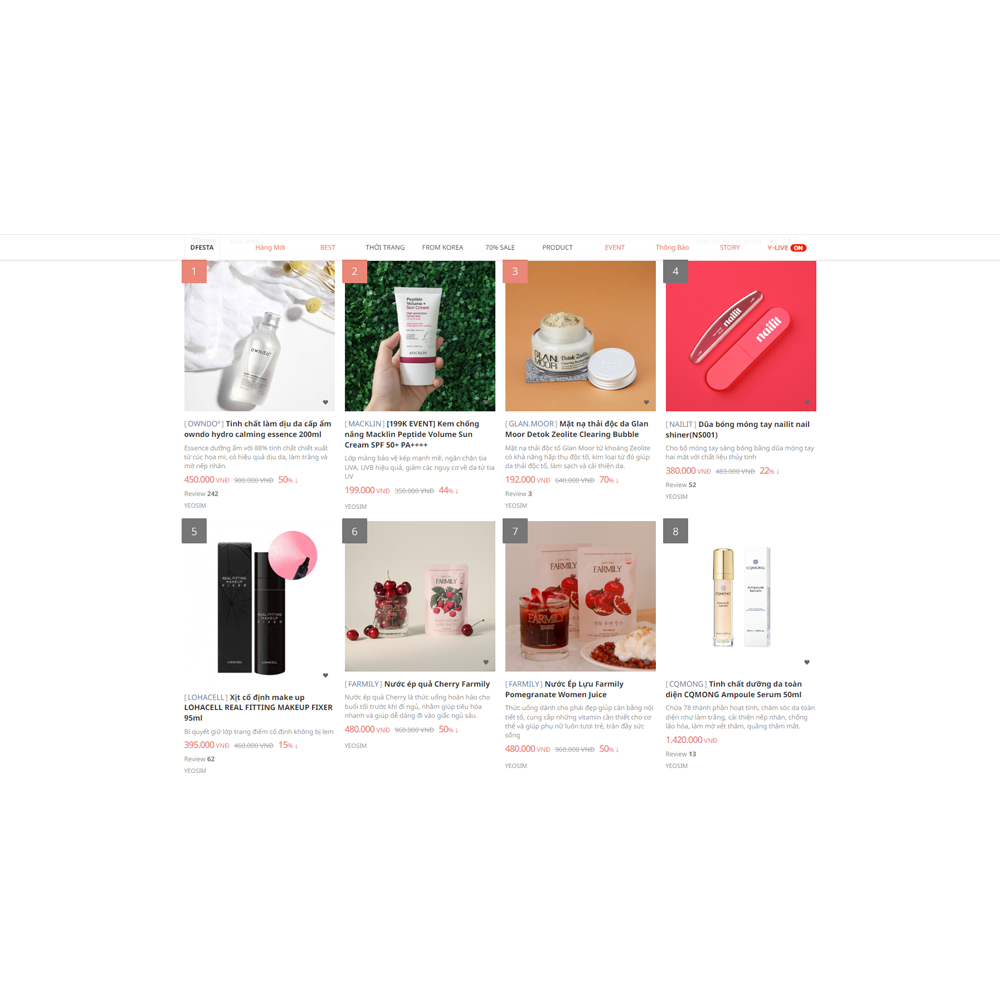 Yeosim Seoul Yeosim Mall