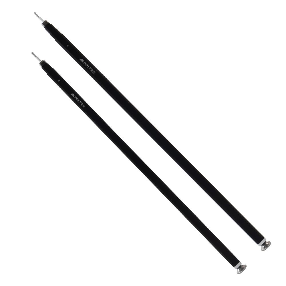 POLVEN adjustable slide tent tarp pole (2100mm / 2800mm)