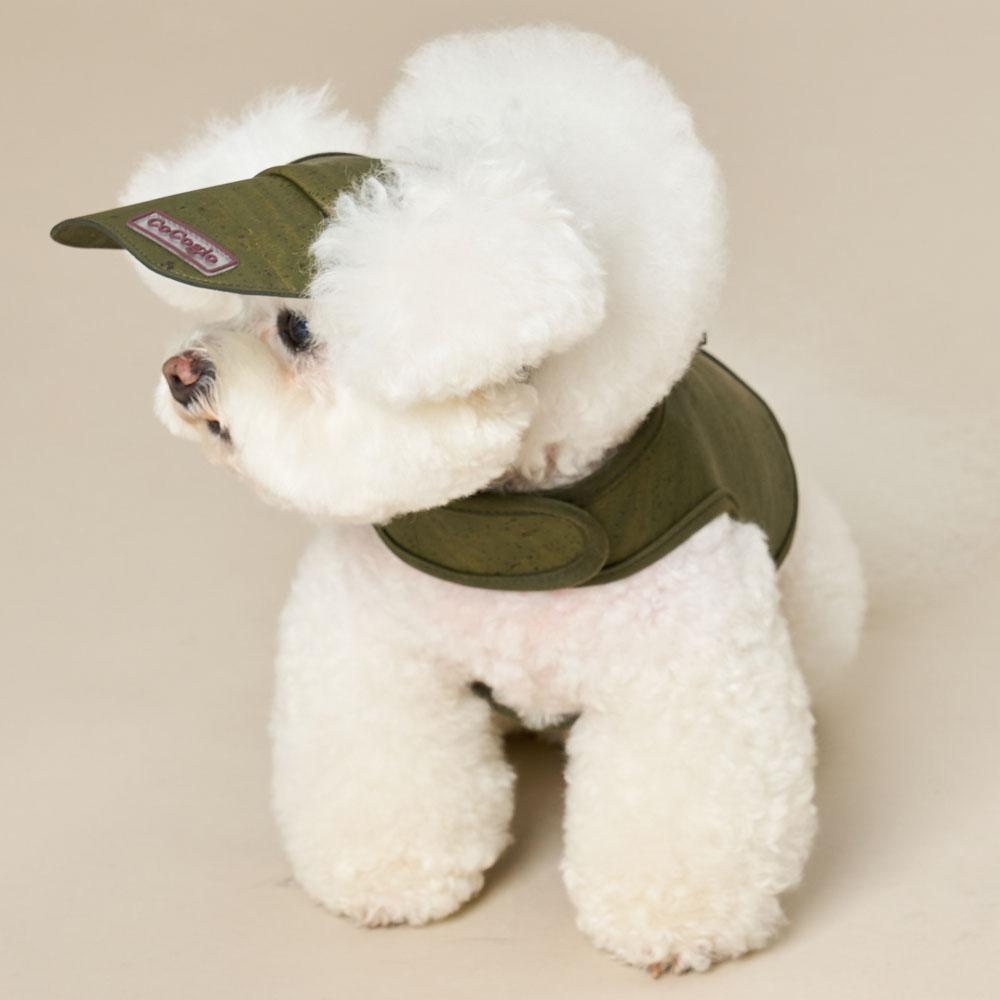 COCOGIO Cork Dog Hat_khaki