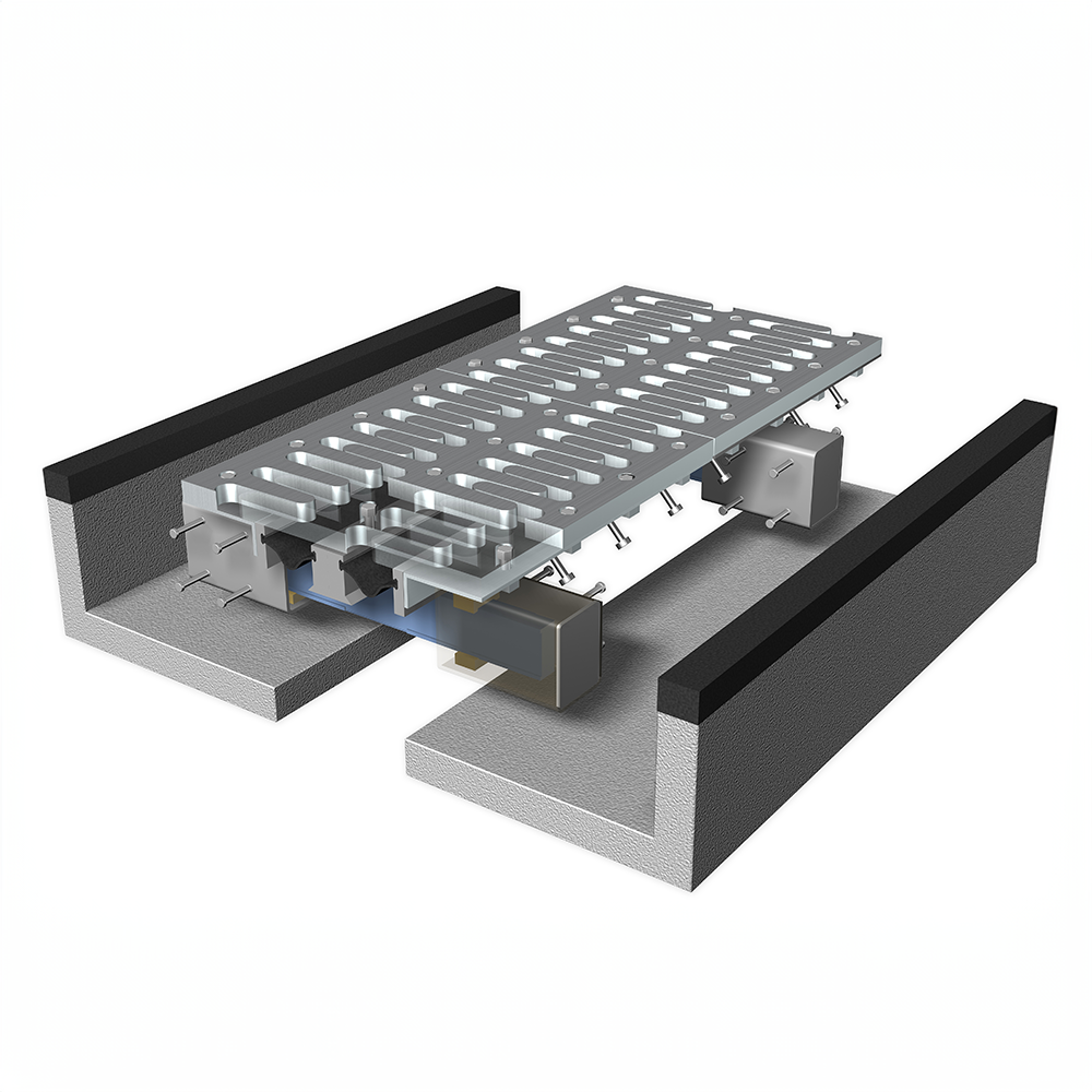 [EXPANSION JOINT for Bridge] Complex Finger Joint | Best choice for bridges and drivers | DBCF