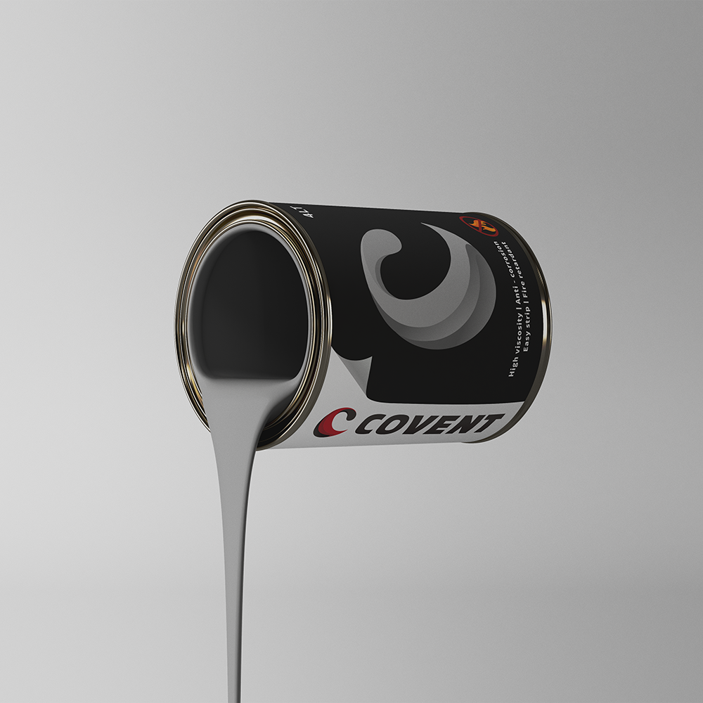 High viscosity long-term rust preventive rubber coating product