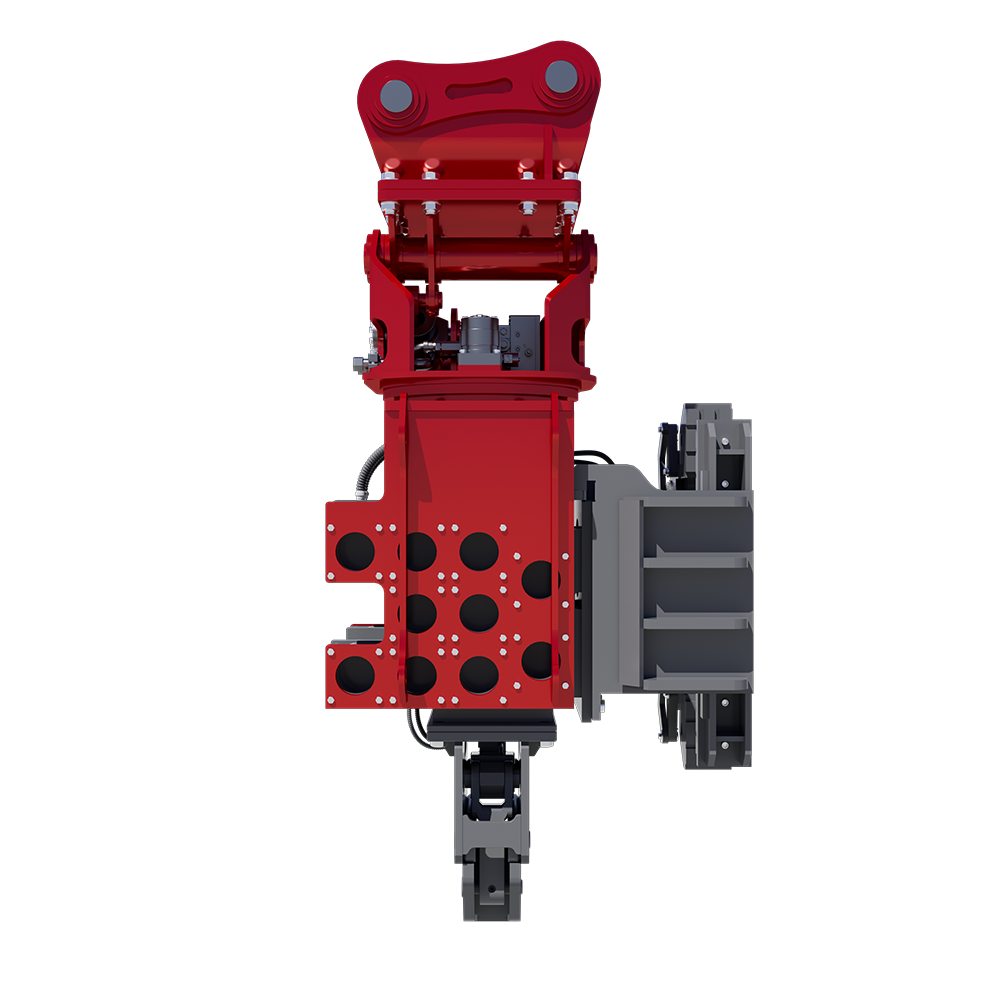 Sterling excavator mounted pile drivers