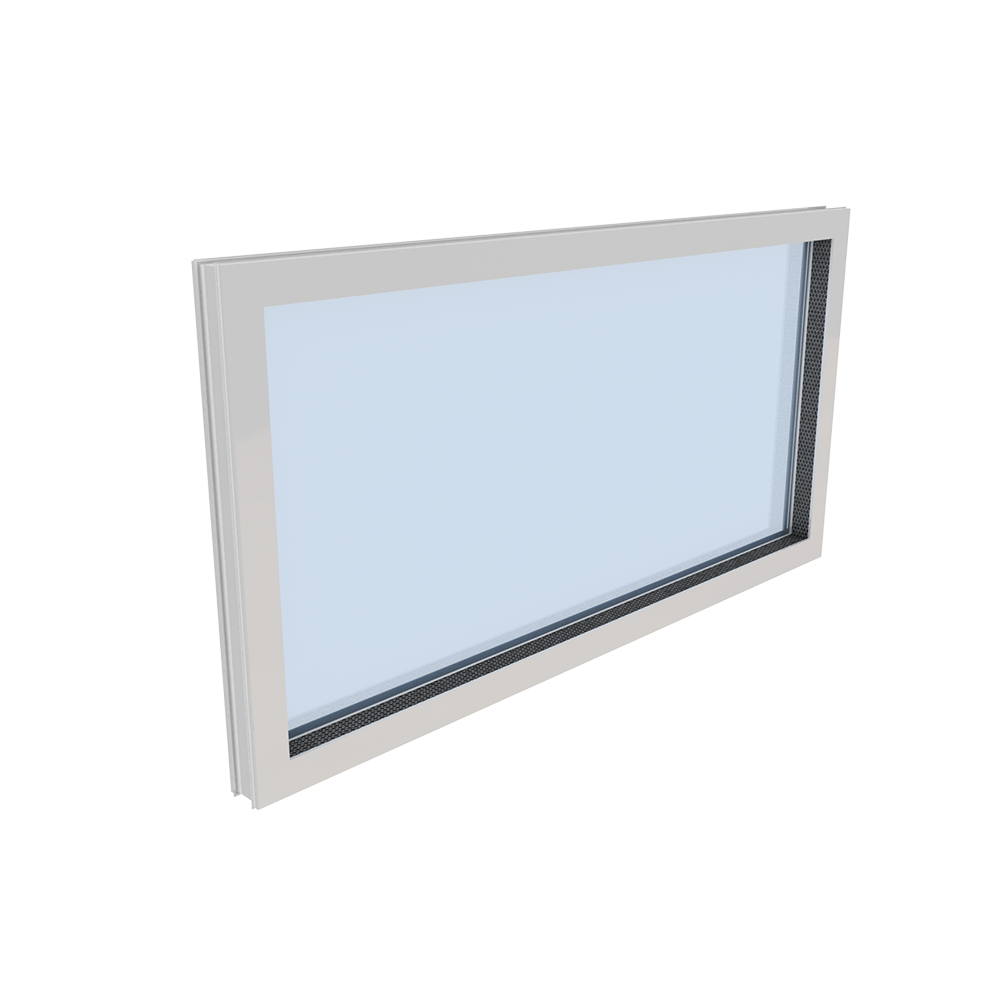 Transparent absorbed soundproof panel