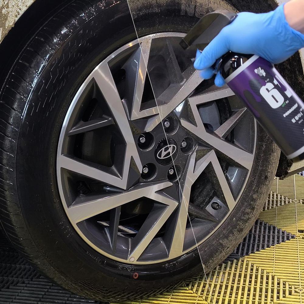 Car Wheel Cleaner with Iron Removal Function, pH7 Neutral