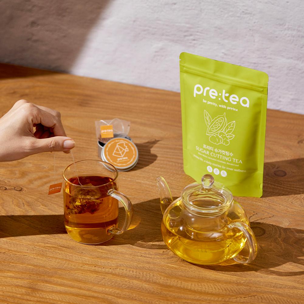 PRETEA SUGAR CUTTING TEA (1.5g*20tea)